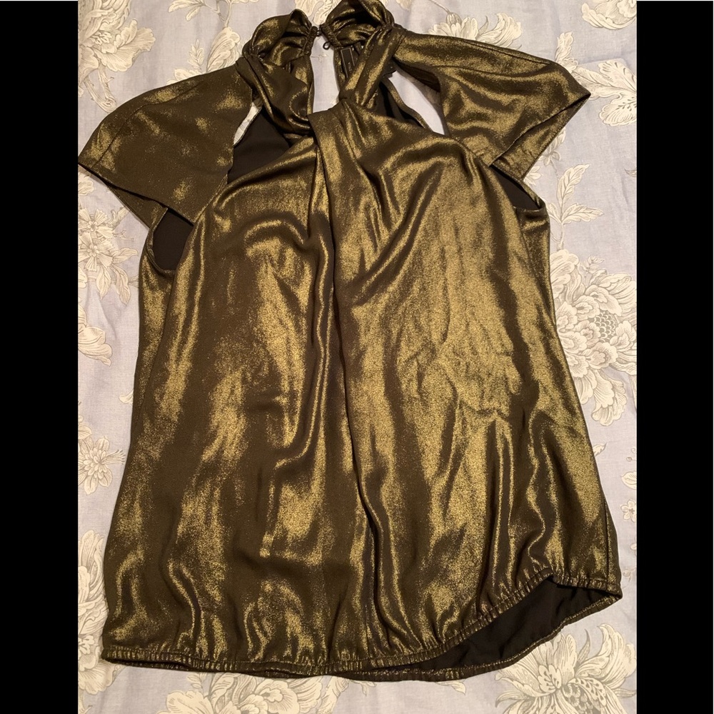 Bcbgmaxazria Cut Out Blouse